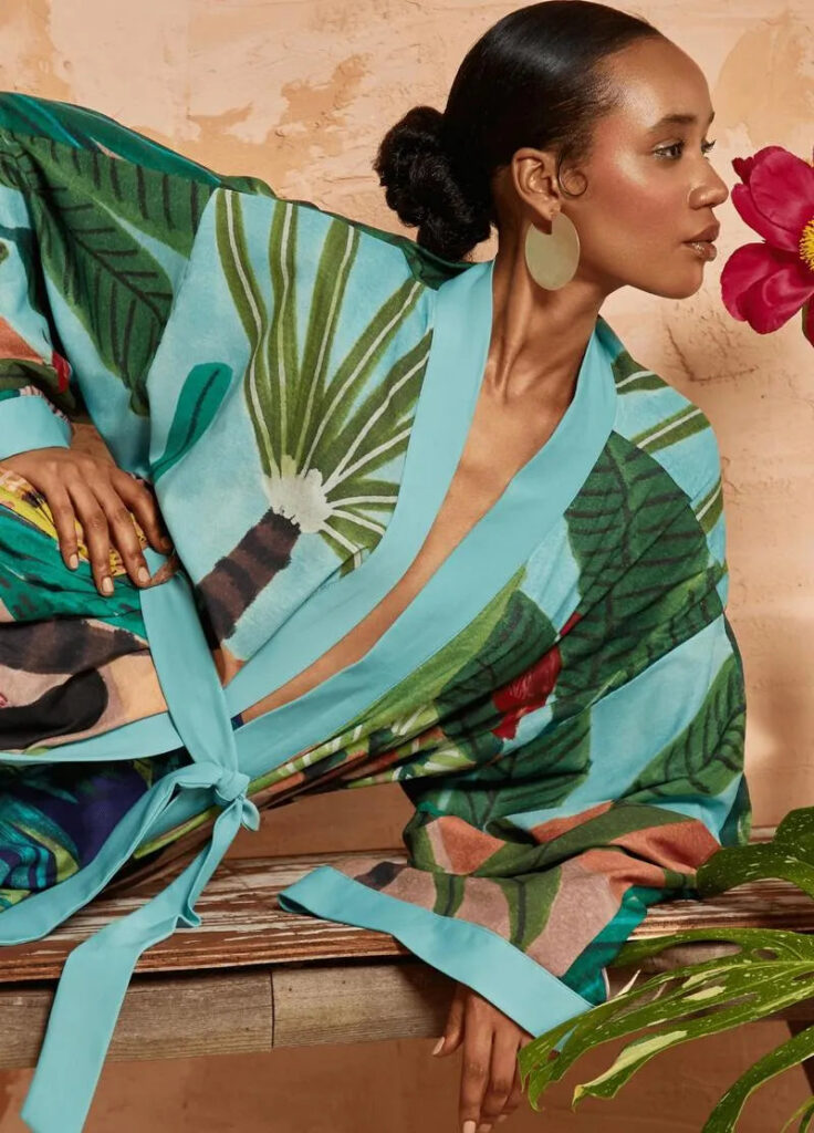Kimono long été tropical — Janguru