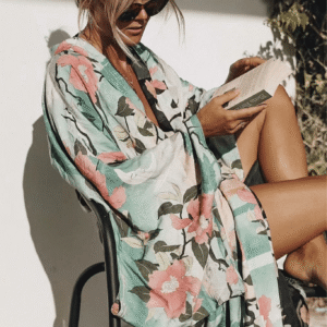 Kimono long — Évasion Tropicale