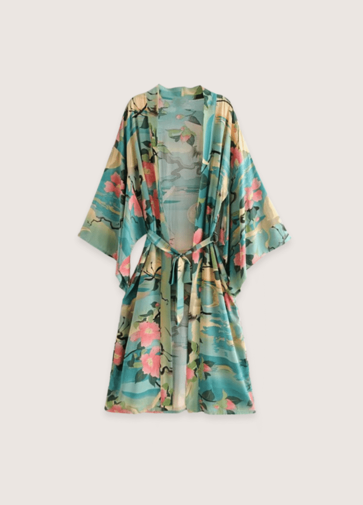Kimono long — Évasion Tropicale