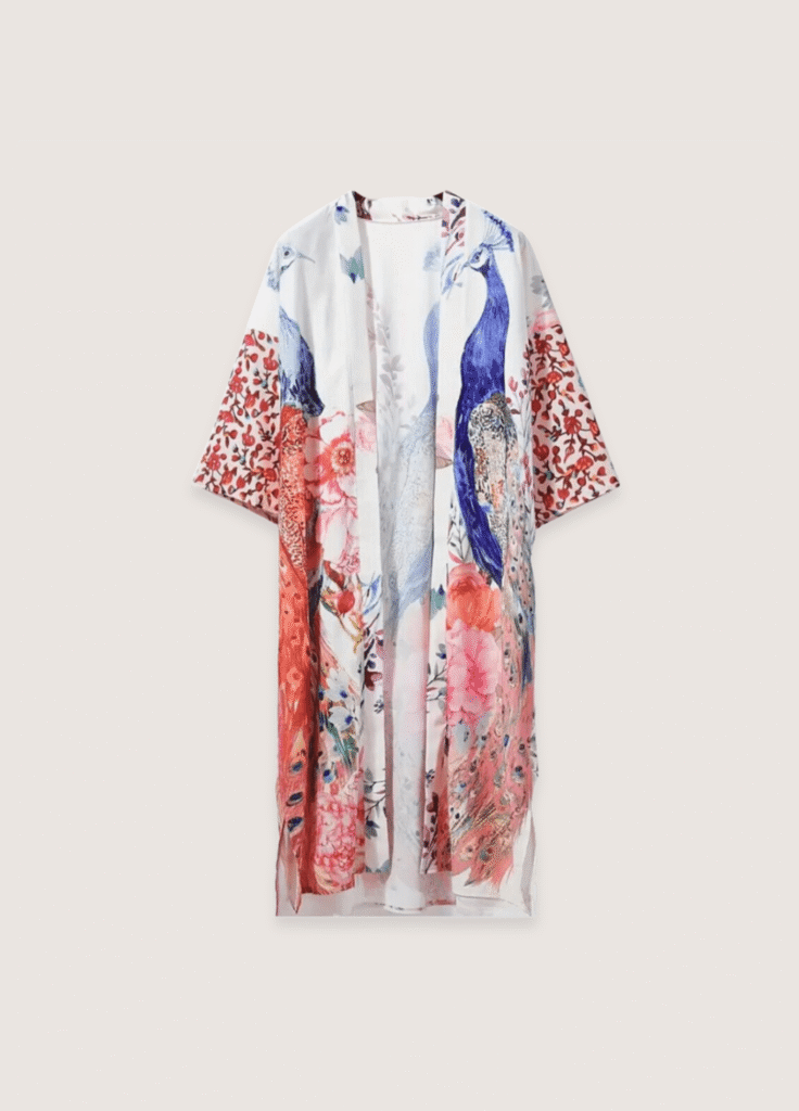Kimono long — Kujaku