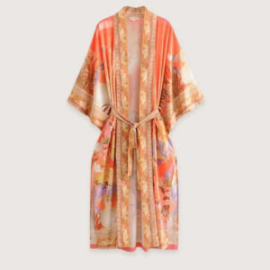 Kimono long manche orange — Ningyo