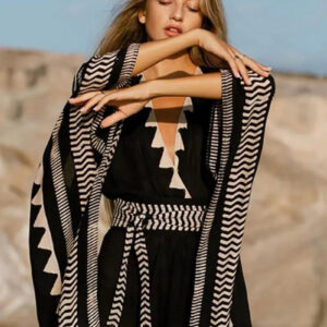 Kimono long noir — Kuro