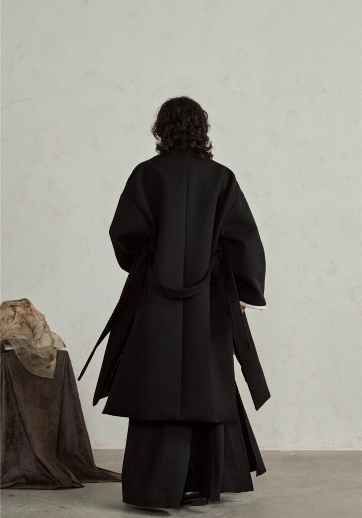 Kimono long noir — Yūrei