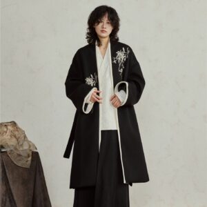 Kimono long noir — Yūrei