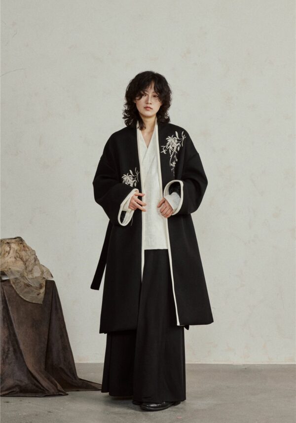 Kimono long noir — Yūrei