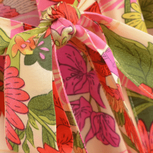 Kimono long — Pivoine vue 4