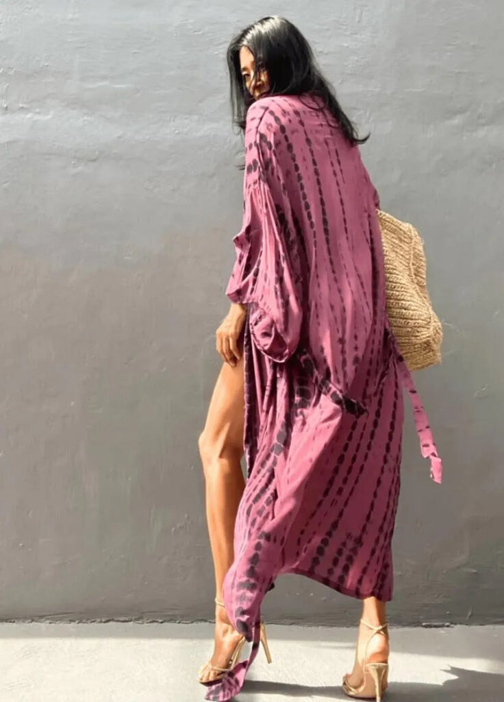 Kimono long rose — Sakura