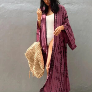 Kimono long rose — Sakura vue 3