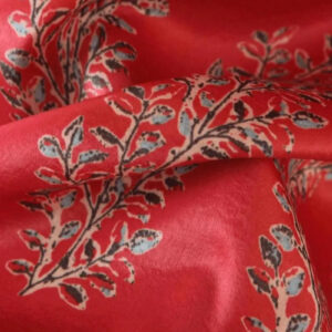 Kimono long rouge — Beni vue 3