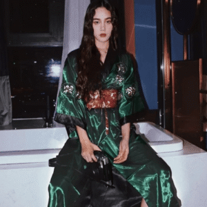 Kimono long soie — Kinryū