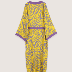 Kimono long — Zebura jaune vue 2