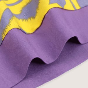 Kimono long — Zebura jaune vue 3