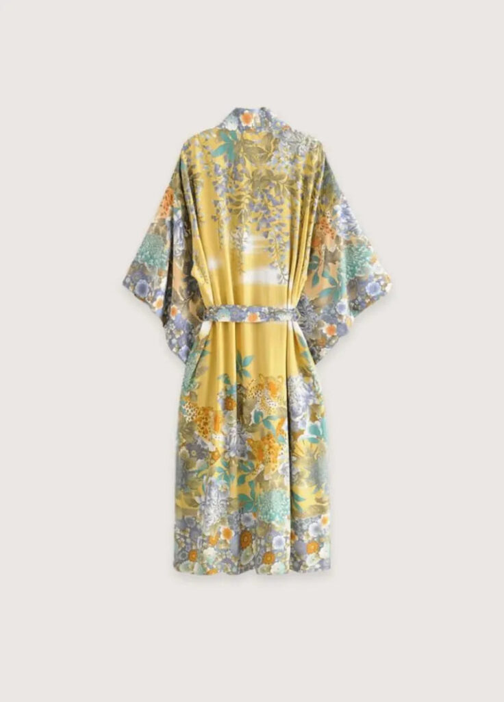 Kimono manche longue bohème — Hyō