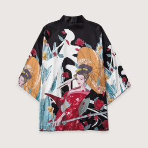Kimono samourai homme — Geisha vue 2