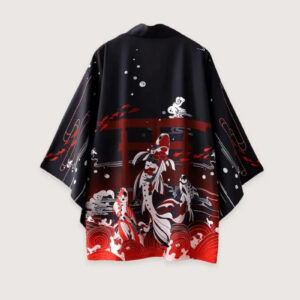 Kimono traditionnel japonais homme poisson — Koi vue 2