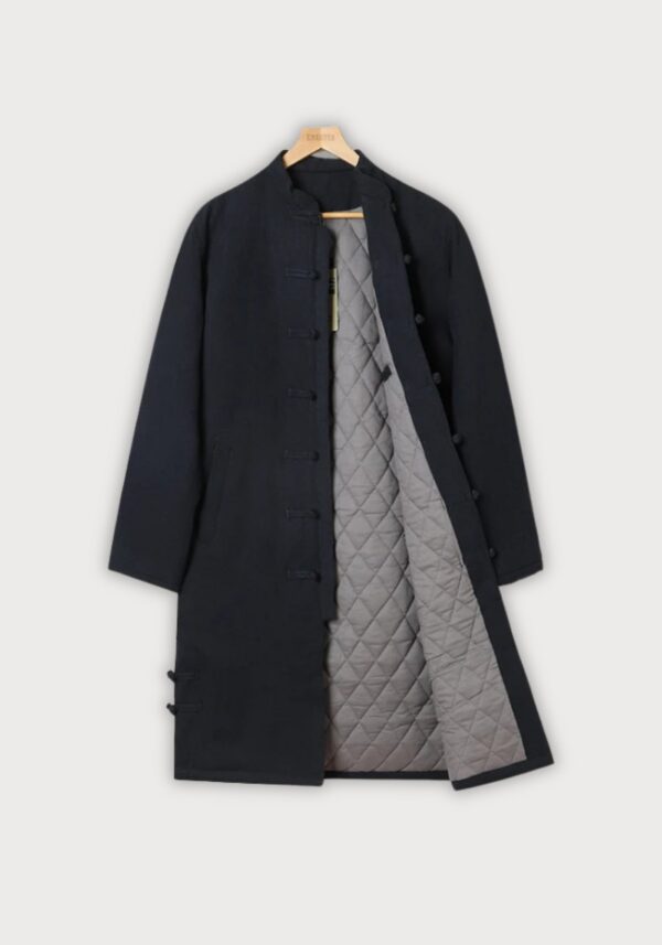 Manteau kimono long noir — Shizuka