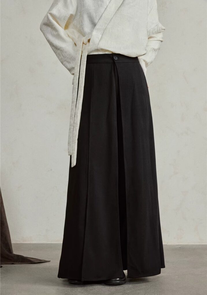 Pantalon kimono noir — Hōbi
