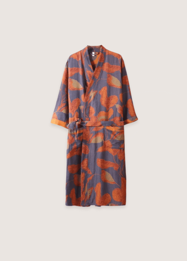 Peignoir kimono — Automne Bloom