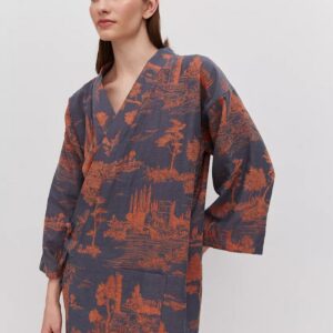 Peignoir kimono femme — Aoré vue 5