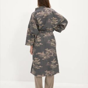 Peignoir kimono femme — Brume vue 2