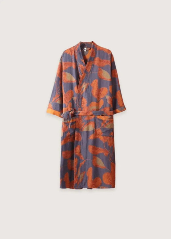 Peignoir kimono homme en coton — Kouyou