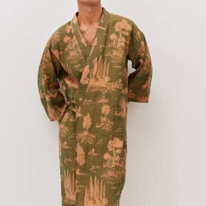 Peignoir kimono homme — Kumo vue 3
