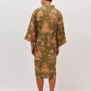 Peignoir kimono homme — Kumo vue 2
