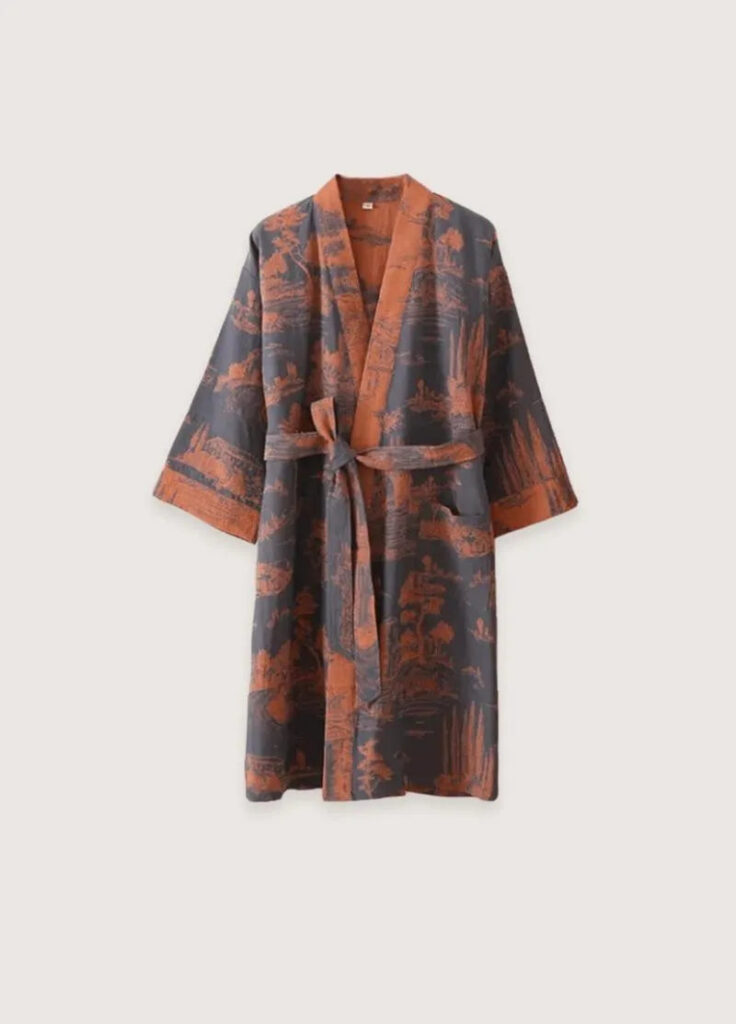 Peignoir style kimono japonais femme — Umikaze