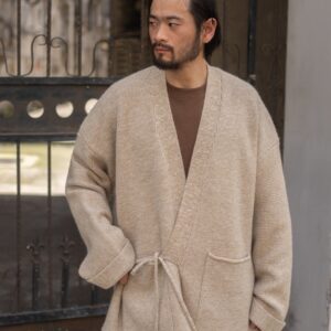 Pull kimono en laine — Cache-Cœur vue 2