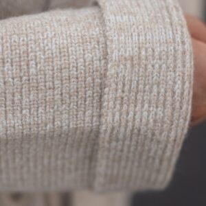 Pull kimono en laine — Cache-Cœur vue 5
