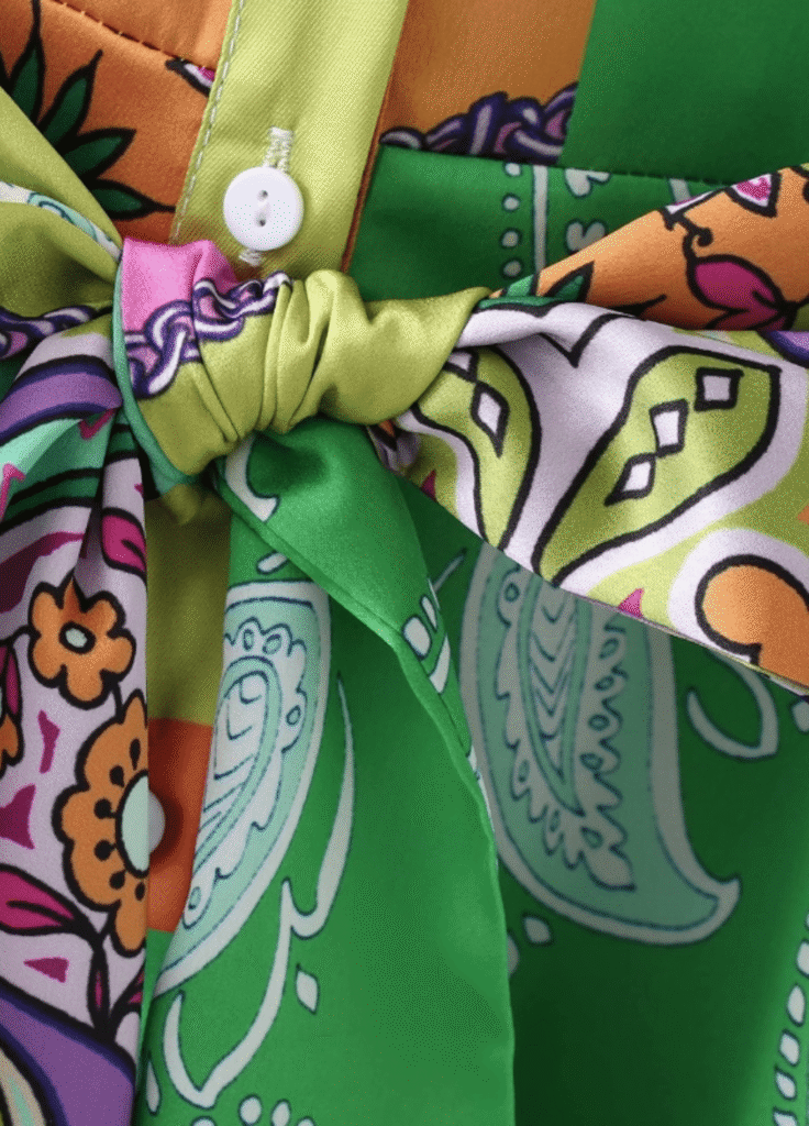 Robe kimono — Bohème Paisley