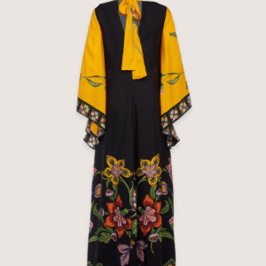 Robe kimono réversible — Floraison vue 2
