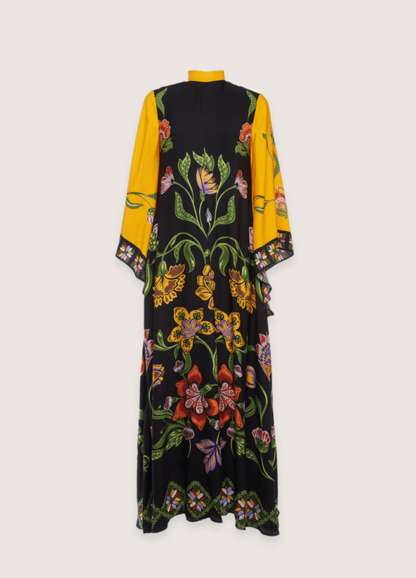 Robe kimono réversible — Floraison
