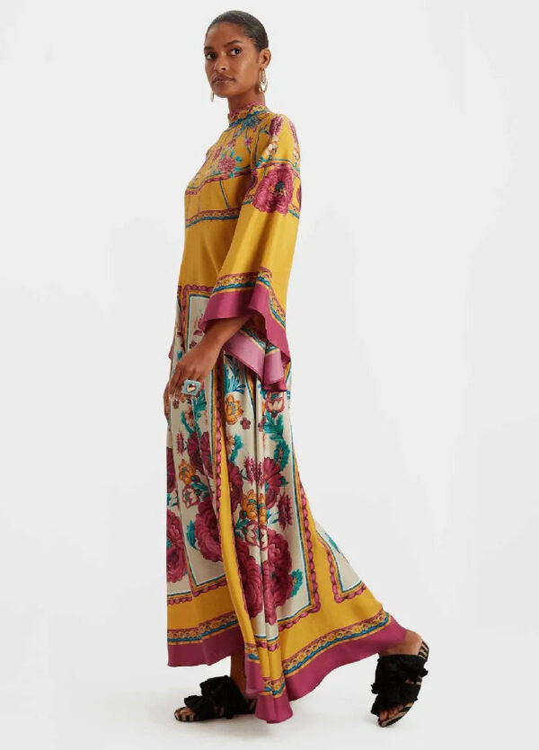 Robe kimono jaune — Iro