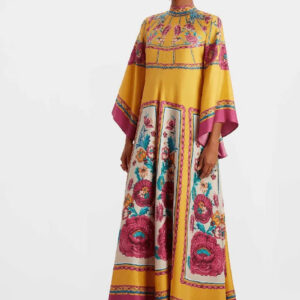Robe kimono jaune — Iro vue 4