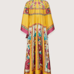 Robe kimono jaune — Iro vue 5