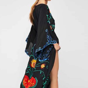 Robe kimono longue — Reika vue 2