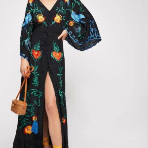 Robe kimono longue — Reika