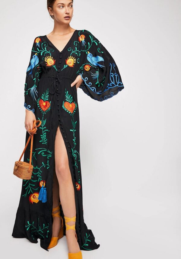 Robe kimono longue — Reika