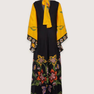Robe kimono noire — Kuro vue 5
