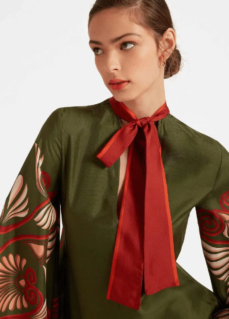 Robe kimono rouge — Aka