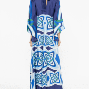 Robe kimono réversible — Saphir vue 4