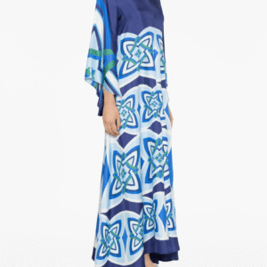 Robe kimono réversible — Saphir vue 5