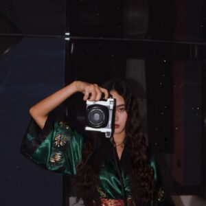 Robe kimono verte — Hisui vue 4
