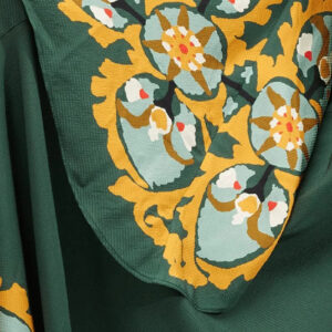 Robe kimono verte — Mori vue 3