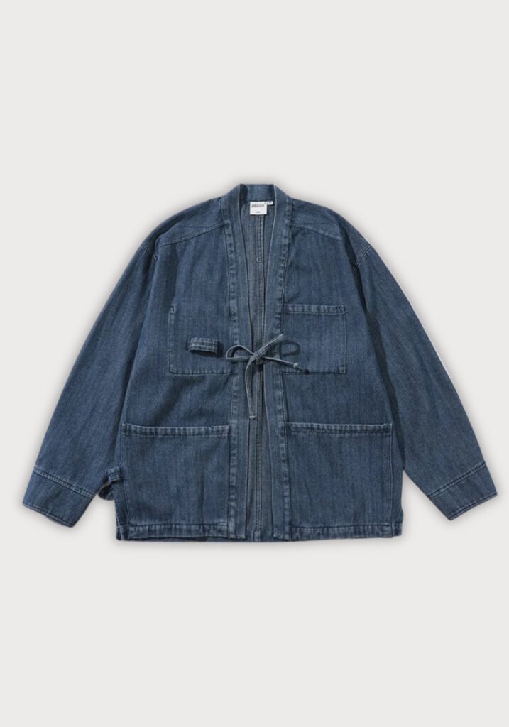 Veste kimono en jean — Kaze
