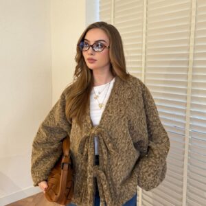 Veste femme à nouer — Style Kimono vue 3