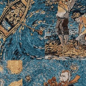 Veste kimono à motifs — Van Gogh vue 4