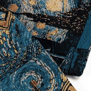 Veste kimono à motifs — Van Gogh vue 3