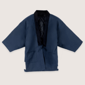 Veste kimono bleu — Carpe Koï Nipponne vue 2